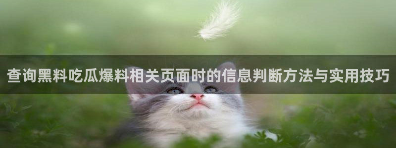 黑料爆料网络话题